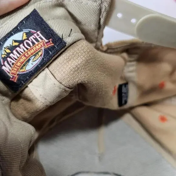 Mammoth Brewing Company Corduroy Snapback Hat Cap Mammoth Mountain Brown OSFM - Picture 9 of 10